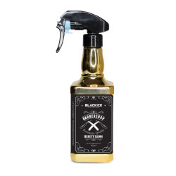 Black Ice Barber Shop Spray Bottle Gold - 16.9oz 