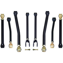 JK Unlimited Complete Set of 8 Johnny Joint Control Arms Currie Enterprises