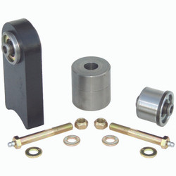 XJ/TJ/LJ/MJ Front End Housing Johnny Joint Kit For 4WD W/ 7/16 inch Thru Bolts Currie Enterprises