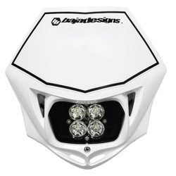 Motorcycle Headlight A/C LED Race Light White Squadron Pro Baja Designs