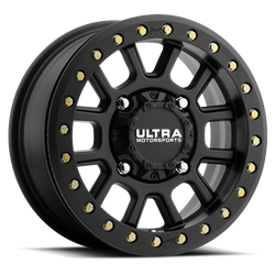 ULTRA MOTORSPORTS 15 X 6" UTV BLACK BEADLOCK WHEEL 
