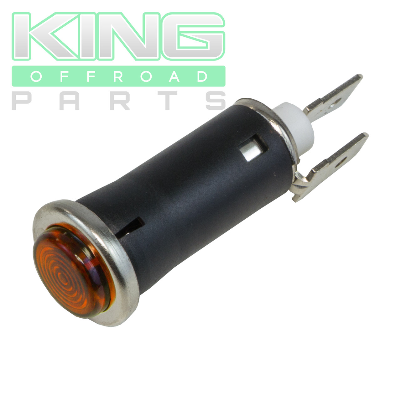 1/2" amber indicator light King Off Road Parts