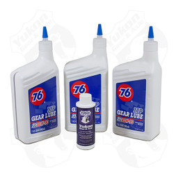 3 Qt. Penzoil 80W90 conventional gear Oil. W/ bottle of Posi additive.
