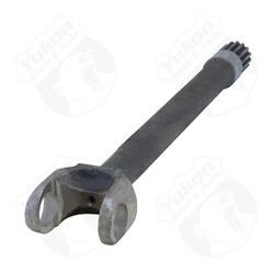 Yukon 1541H replacement inner axle for Dana 44 Dodge with a length of 19.62 inches and with 15 splines. Yukon 1541H alloy axles offer a strength increase over stock while retaining a low cost. Yukon 1541H alloy front axles come with a one year warranty against manufacturing defects.