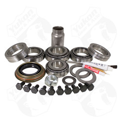 Yukon Master Overhaul kits give you all the high quality parts you need to start & finish every differential job. Yukon offers more tailor-made kits than any other manufacturer in the industry to meet your specific installation needs.     This kit uses Timken bearings and races along with high quality seals and small parts. Included in this kit are carrier bearings and races, pinion bearings and races, pinion seal, complete shim kit, ring gear bolts, pinion nut, crush sleeve (if applicable), oil baffles and slingers (if applicable), Thread locking compound, marking compound with brush, and gasket. Yukon's Master Overhaul kits are the most comprehensive and complete kits on the market. They do extensive research to ensure that every kit is specially tailored to your application.