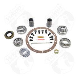 Yukon Master Overhaul kits give you all the high quality parts you need to start & finish every differential job. Yukon offers more tailor-made kits than any other manufacturer in the industry to meet your specific installation needs.     This kit uses premium bearings and races along with high quality seals and small parts. Included in this kit are carrier bearings and races, pinion bearings and races, pinion seal, complete shim kit, ring gear bolts, pinion nut, crush sleeve (if applicable), Thread locking compound, marking compound with brush, and gasket. Yukon's Master Overhaul kits are the most comprehensive and complete kits on the market. They do extensive research to ensure that every kit is specially tailored to your application.