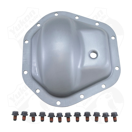Steel cover for Dana 60 standard rotation. '02'08 GM rear w/ 12 bolt cover
