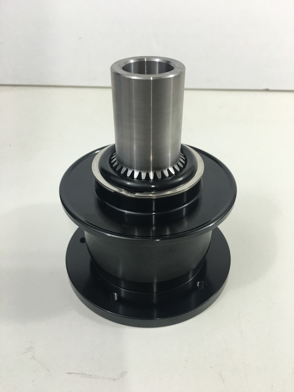 black anodized steering wheel quick disconnect 6 bolt grant pattern