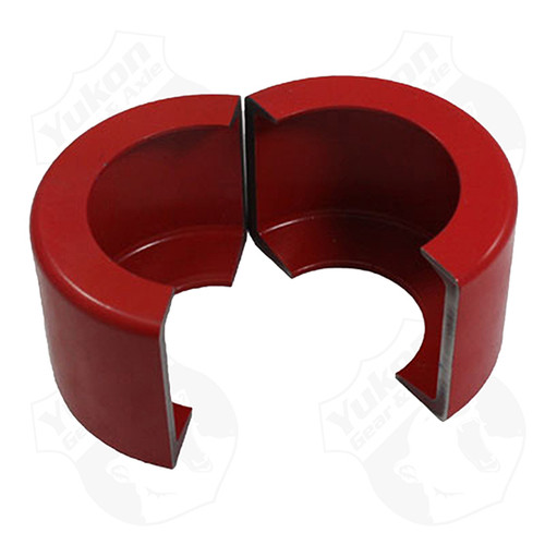 Small clamshell for carrier bearing puller