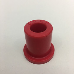 red energy suspension urethane bushing for 1" x .065 with 1/2 hole