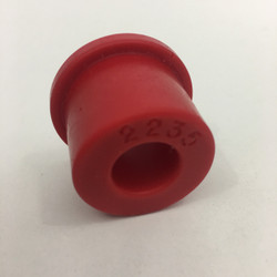 red energy suspension urethane bushing for 1 1/4" x .095 with 1/2" hole