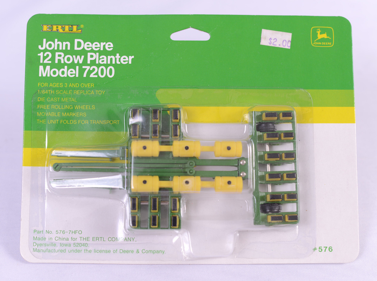 john deere toy planter