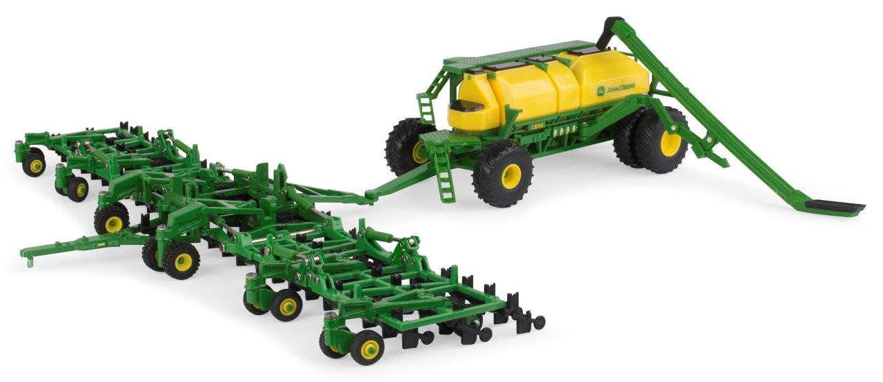 john deere tractor and drill toy