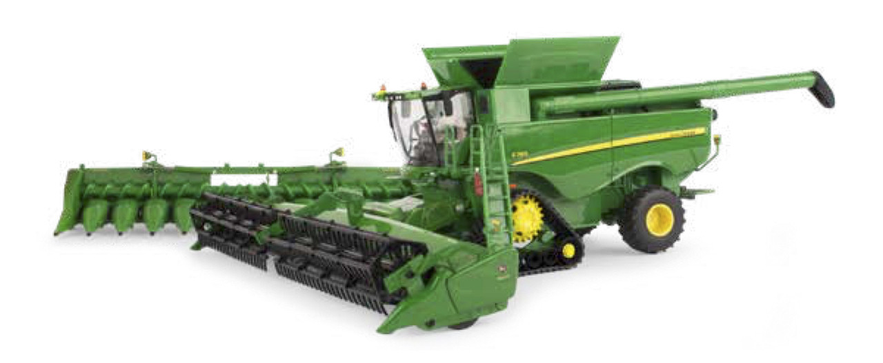 john deere diecast combine