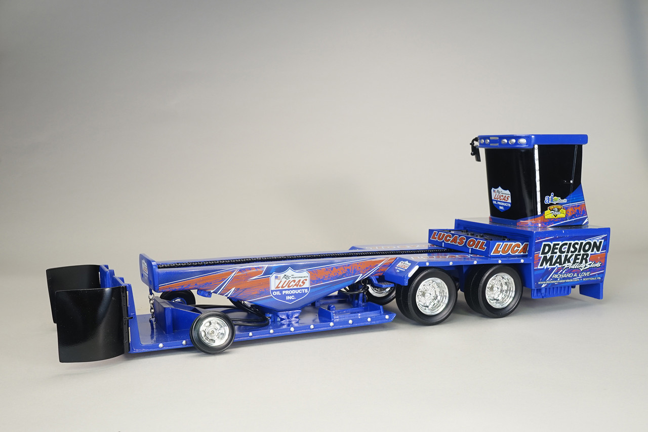 Toy tractor outlet pulling sled