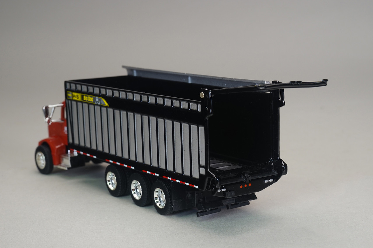 1/64 Big Dog Red Peterbilt with H&S Forage Box - Windy Hill