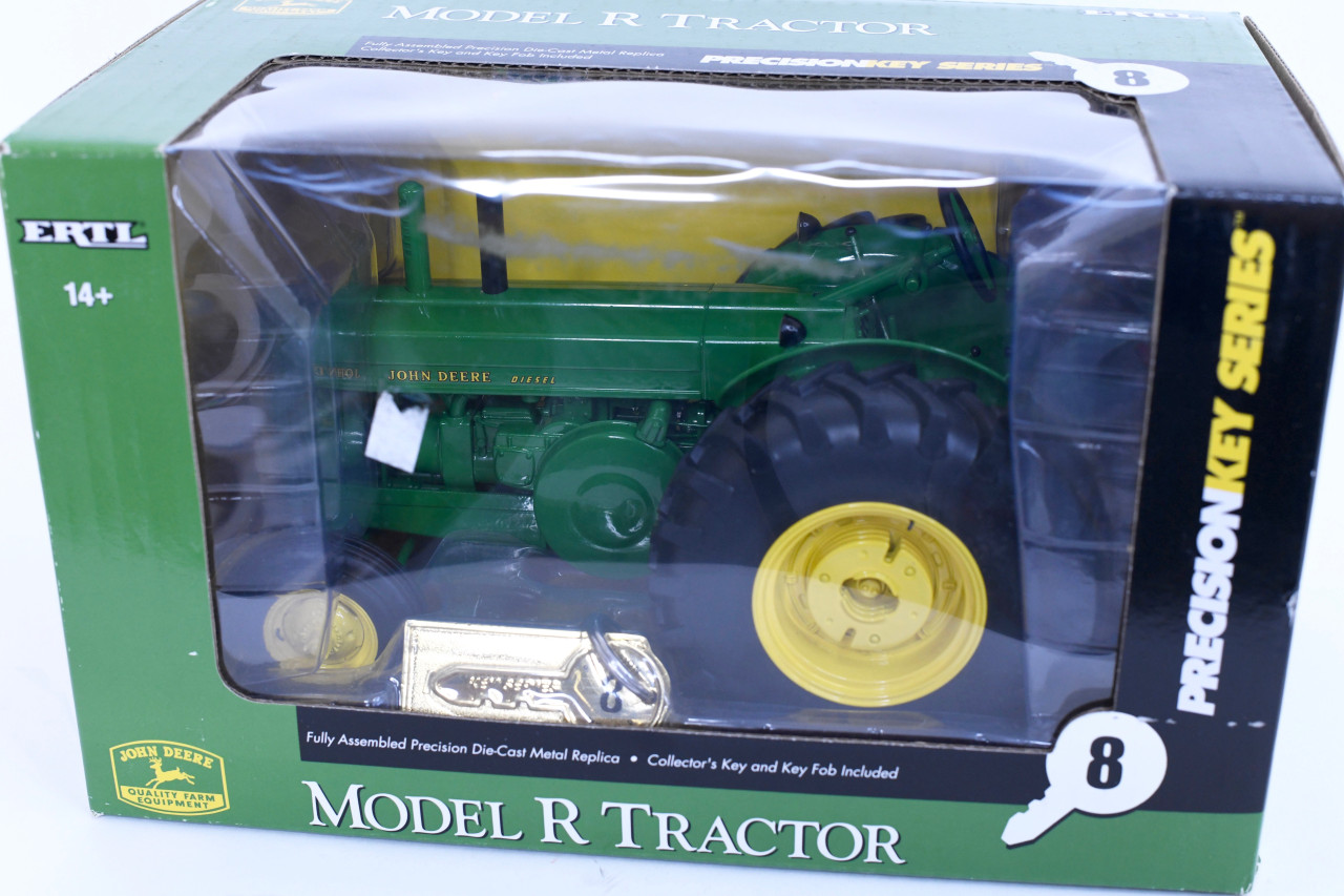 Trattore Giocattolo BRUDER John Deere 7R 350, 1:16, Con Asse Anteriore Sterzante Tetto Scorrevole