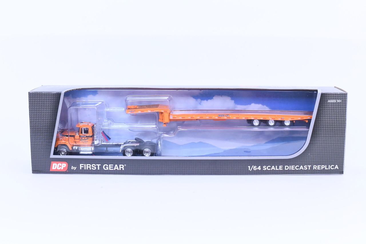 1/64 Mack Super Liner with Talbert Tri Axel trailer - Windy Hill