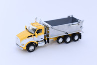 1/64 Kenworth T880 Rogue Dump truck/chrome bed - Yellow/White