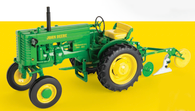 1/16 John Deere M with Mounted Plow - 75th Anniversary Prestige Edition