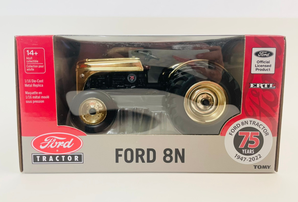 1 16 Ford 8n With Rear Duals Gold Chaser Windy Hill Farm Toys 1 16 Ford 8n With Rear Duals Gold Chaser Windy Hill Farm Toys