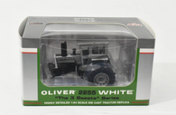 1/64 White 2255 Tractor With Cab & Duals - Silver  - 2022 Toy Tractor Times