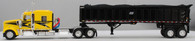 1/64 DCP Yellow/Black Kenworth with Black East End Dump