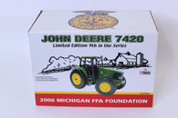 1/16 John Deere 7420 - 2006 Michigan FFA 