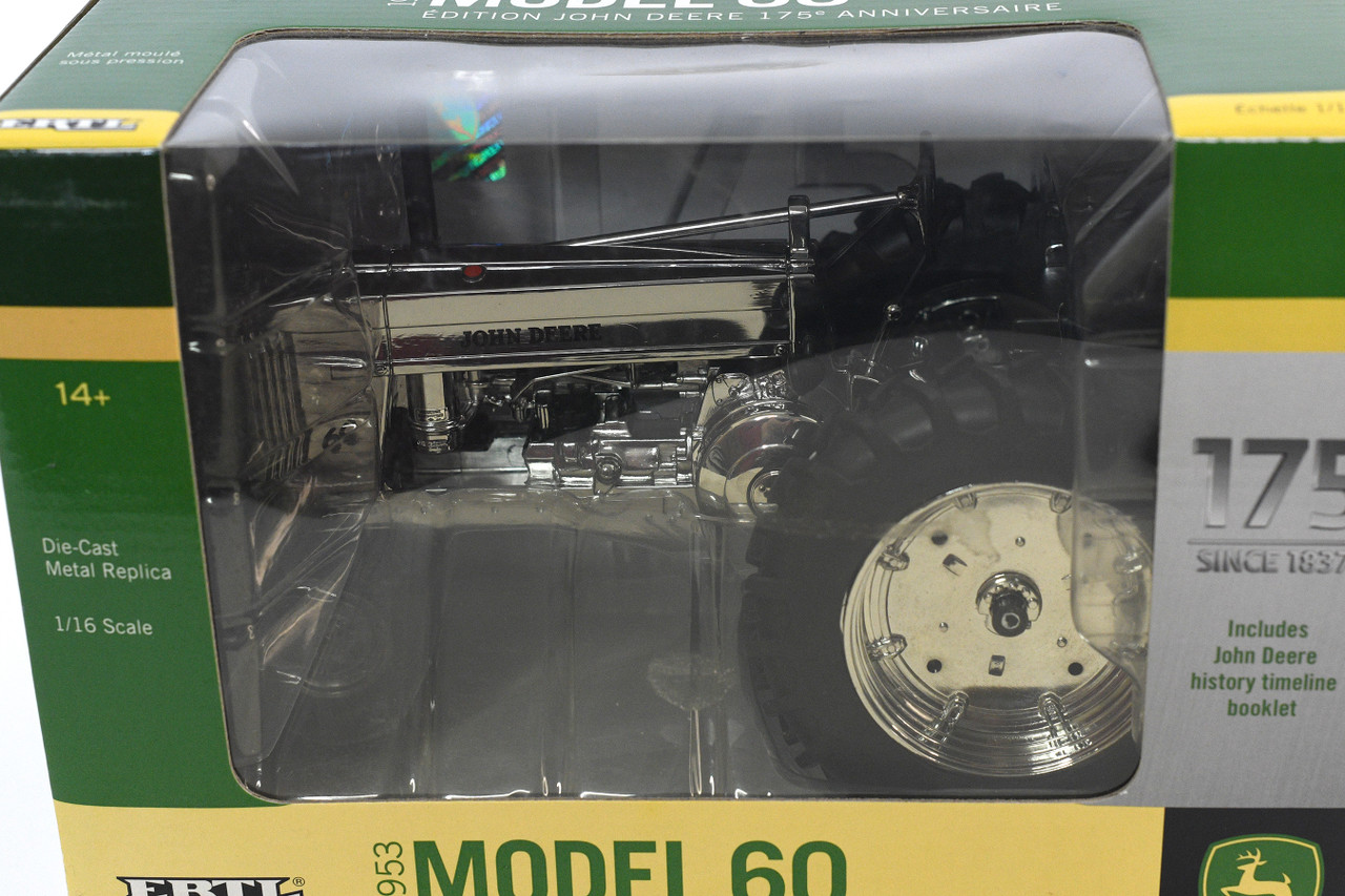 1/16 Silver John Deere 60 175th Anniversary - Windy Hill Farm Toys