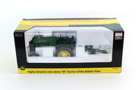1/16 John Deere M Tractor with 2-Bottom Plow