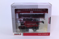 1/32 Case IH 9120 Tracked Combine with Corn & Bean Head