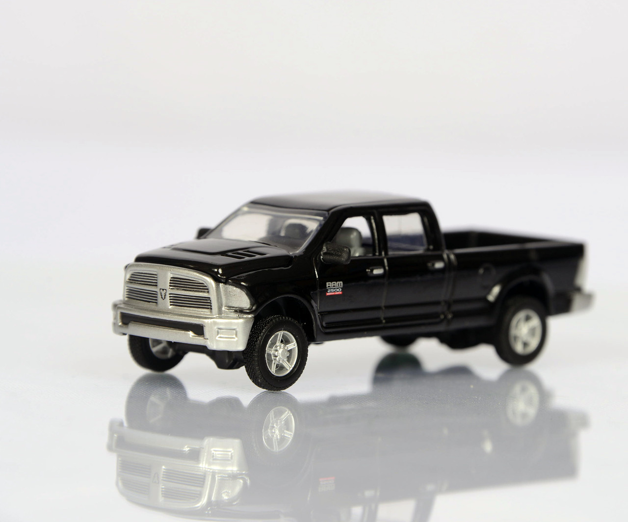 1/64 Dodge Ram 2500 (Black) - Windy Hill Farm Toys