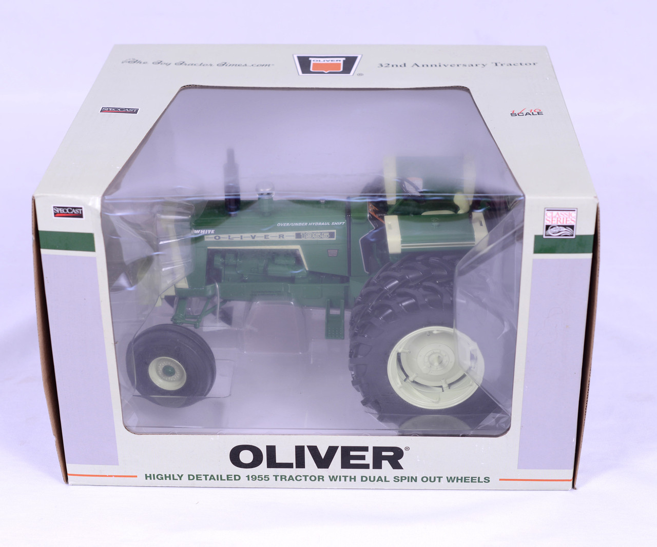 1/16 White Oliver 1955 Toy Tractor Times Windy Hill Farm Toys