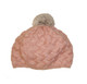 Berky Boo Finnley Hat- Knitted Pom Pom Hat- Pink