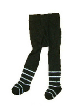 Berky Boo Bella Tights- Black with white stripe