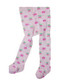 Berky Boo Bella Tights- Pink with Floral pattern allover