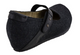 OTBT Salem Mary Jane Wedge- black fabric