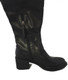 Bottom View: Women's Shoes, Boots, Jeffrey Campbell Sergeant, Over the knee boot, Black, chunky heel