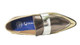 Top View: Women's Shoes, Women's Loafer, Belanger by Jeffrey Campbell Shoes, Mix Metallic Loafer. Color Gold.