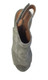 Women's Shoes, Jeffrey Campbell Norene, Grey Suede Peep Toe bootie, Open Back with ankle strap