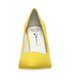 Women's Shoes, Jeffrey Campbell Dulce, Yellow neoprene stiletto pump, 4.25" heel