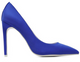 Women's Shoes, Jeffrey Campbell Dulce, Blue neoprene stiletto pump, 4.25" heel