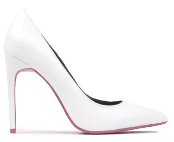 Women's Shoes, Women's Heels, Jeffrey Campbell Dulce, Blue neoprene stiletto pump, 4.25" heel