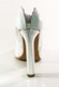 Women's Shoes, Jeffrey Campbell Marino, High Heel Bootie, Silver and White, pointed toe