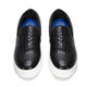 Top View: Women's Shoes, Sneakers, Jeffrey Campbell Sarlo, Slip on Sneaker, Black croc upper and white 1 1/4" sole
