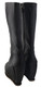 Women's Shoes, Women's knee high boots, Irregular Choice Toad in the Hole. Platform wedge boot, lace up, leather, color Black.