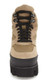 Front View: Women's Shoes, Women's Boots, Jeffrey Campbell Half Dome, Women's Platform Hiking Boot, Canvas and suede upper in Khaki, Black 3" platform lug sole. Sizes 6-10