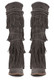 Pair View: Women's Boots, Women's Knee High Fringe Boot, Jeffrey Campbell Esconder, Grey Suede, Size 6