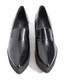 Pair View: Women's Shoes, Women's Platform Pointed toe loafer, Jeffrey Campbell Sinead, Black, Size 6