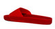 Quarter View: Women's Shoes, Women's Sandals, Jeffrey Campbell Follow Lo Slides, 1" platform, Color: Red Matte